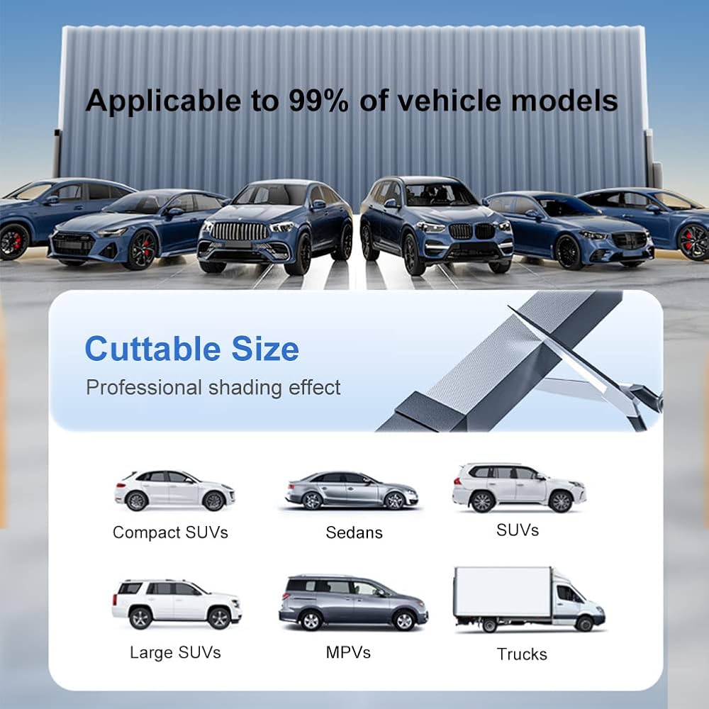 Retractable Sun Car Shade