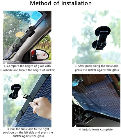 Retractable Sun Car Shade