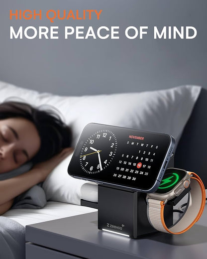 3-in-1 Magnetic Wireless Charger ©