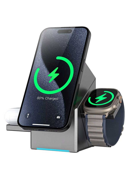 3-in-1 Magnetic Wireless Charger ©