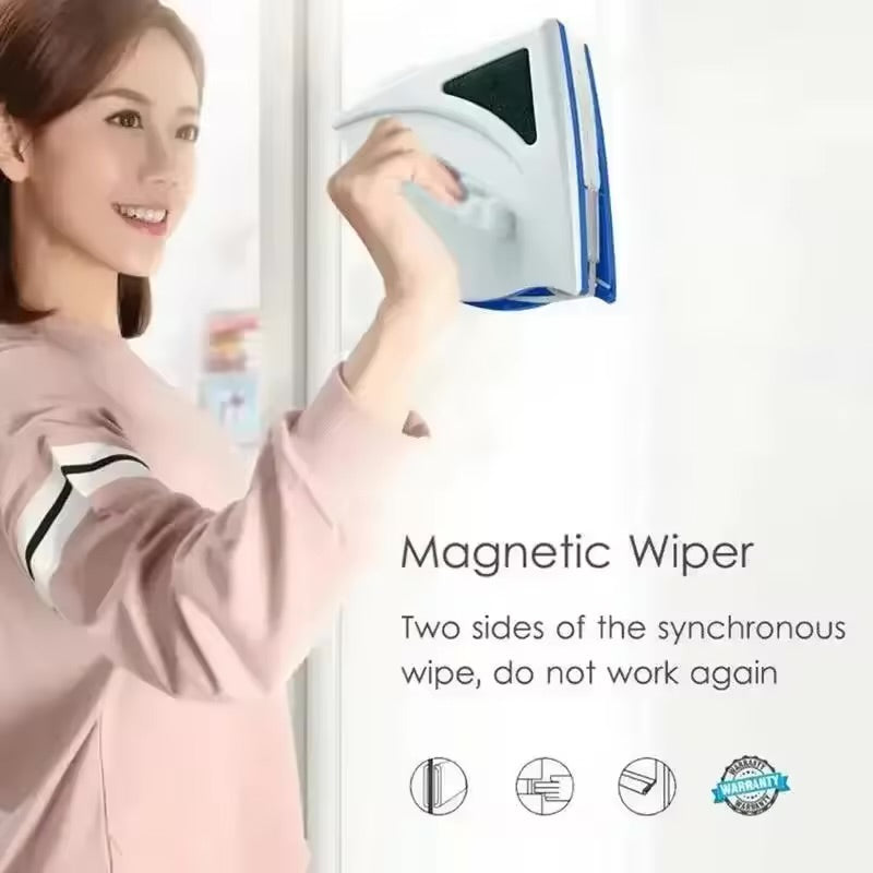 Doublefaced Magnetic Glass Cleaner