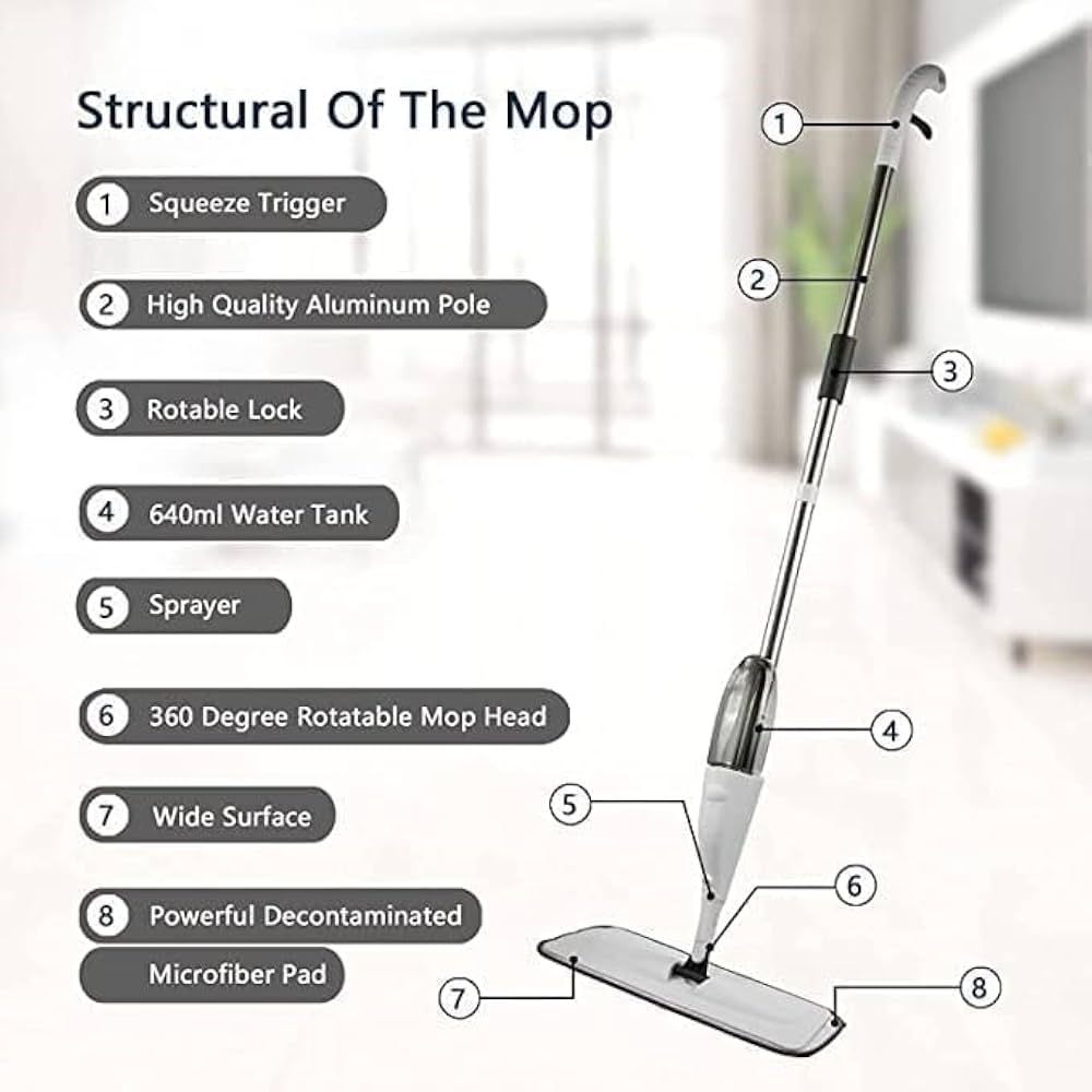 Cleaning Spray Mop