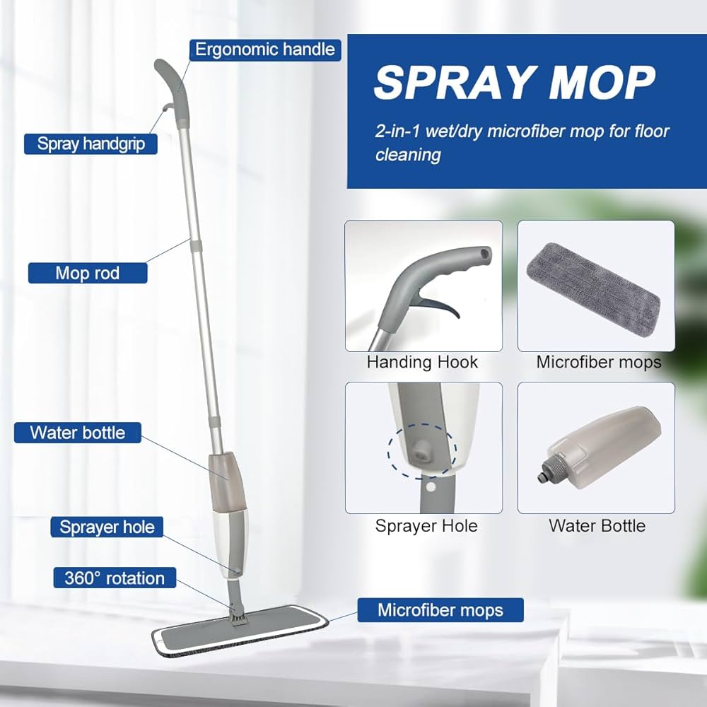 Cleaning Spray Mop